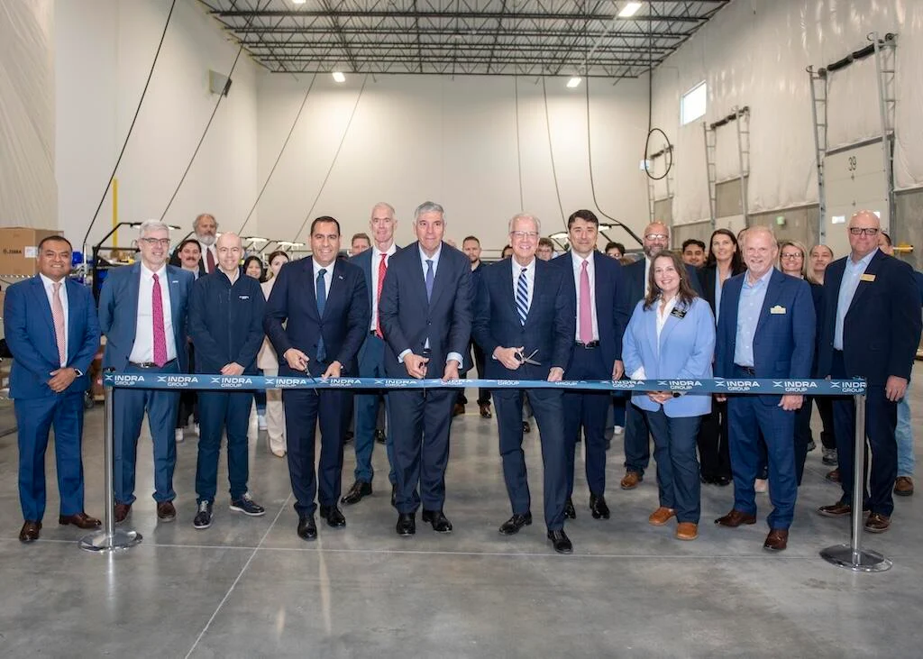 Indra Group USA celebrates grand opening of new manufacturing center of excellence in Kansas